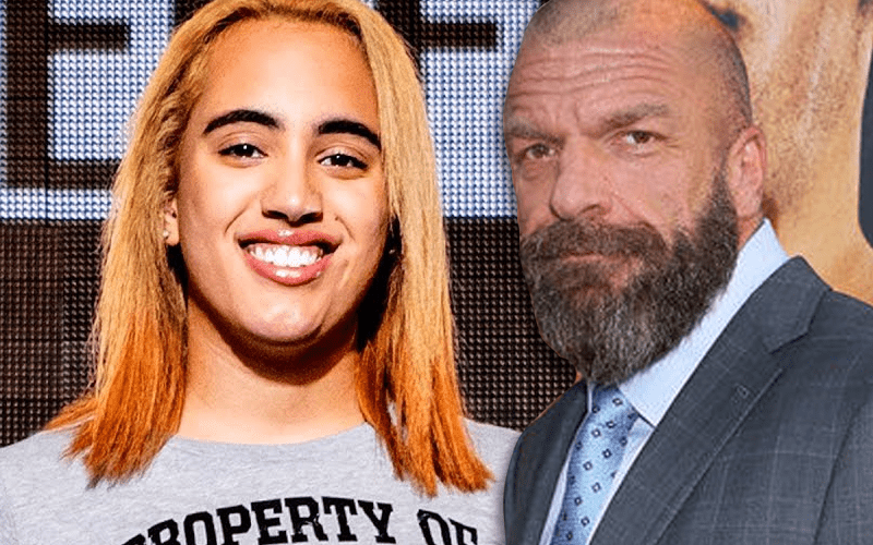 Triple H Explains Why WWE Signed The Rock’s Daughter Simone Jonson
