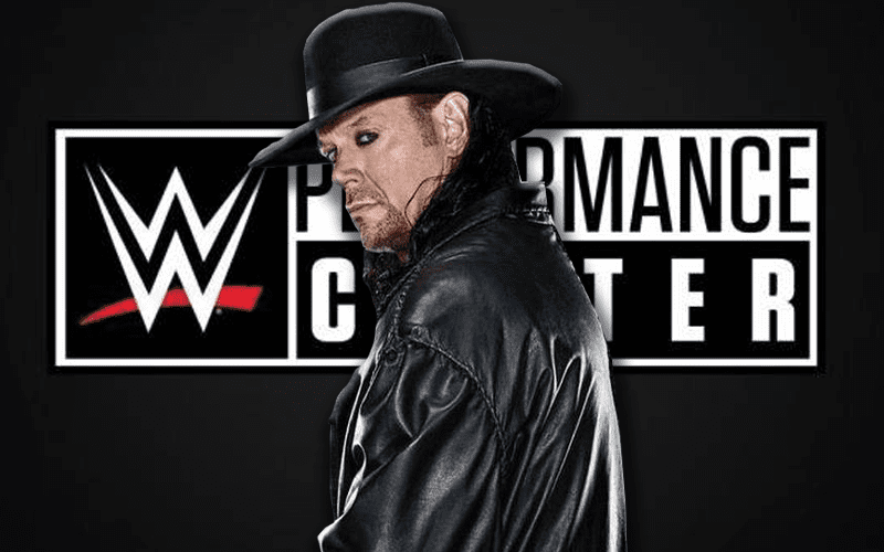 The Undertaker At WWE Performance Center Ahead Of WrestleMania