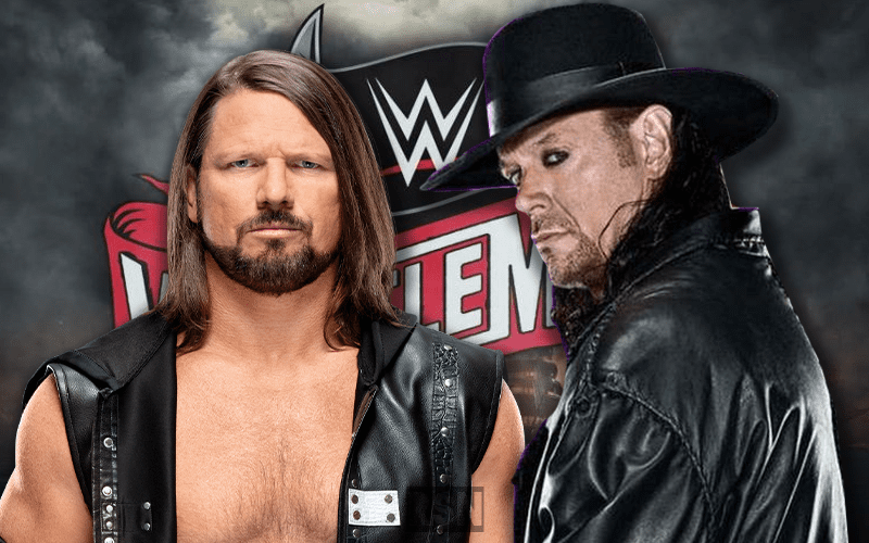 The Undertaker vs AJ Styles Reportedly Set For WrestleMania 36