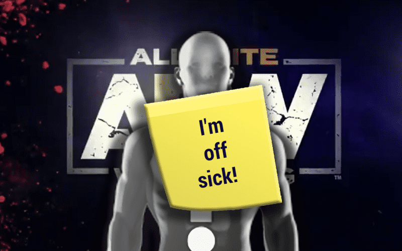 AEW Told Star To Stay Home This Week Due To Being Sick