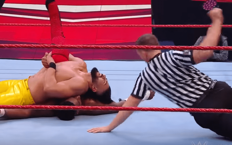 Match Ended Early With Botch On WWE RAW