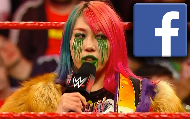 Asuka Furious After Being Suspended From Facebook