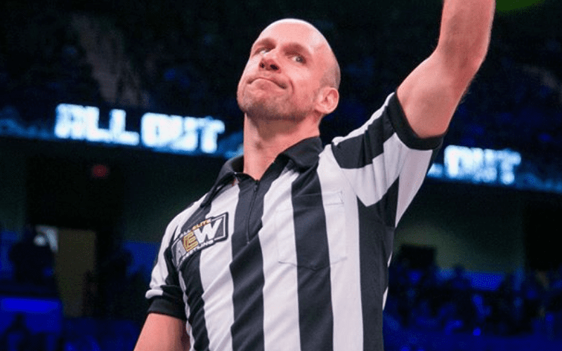 AEW Referee Bryce Remsburg Giving Merch Money To Wrestlers Who Got Burned Due To Cancelled Shows