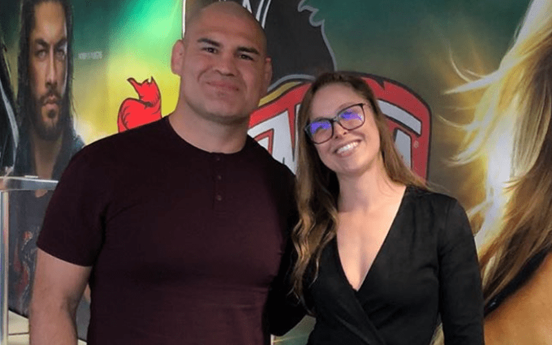 Real Reason Why Ronda Rousey & Cain Velasquez Were At WWE Headquarters