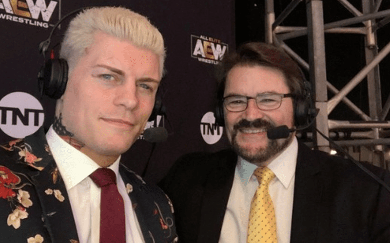 Cody Rhodes Reflects On Commentary Work On AEW Dynamite