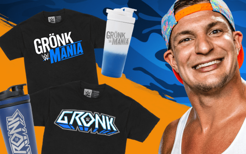 Rob Gronkowski Receives Line Of WWE Merchandise