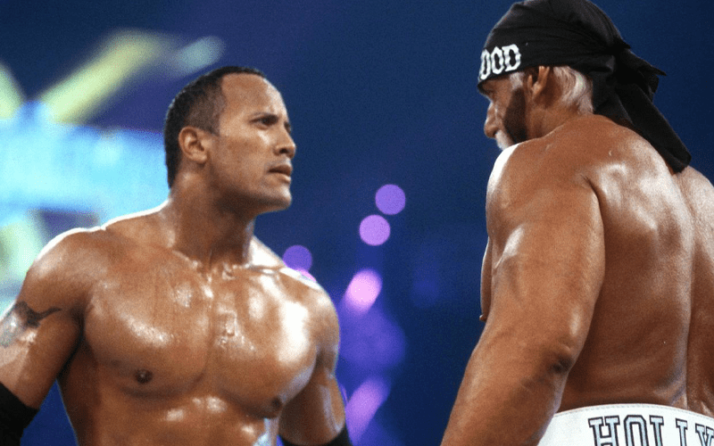 The Rock Wasn't Sure Hulk Hogan Would Let Him Win WWE WrestleMania Match