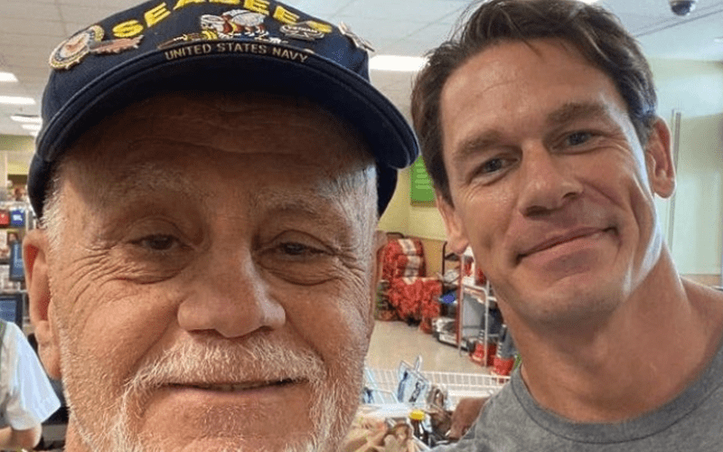 John Cena Surprises Veteran By Paying For His Groceries
