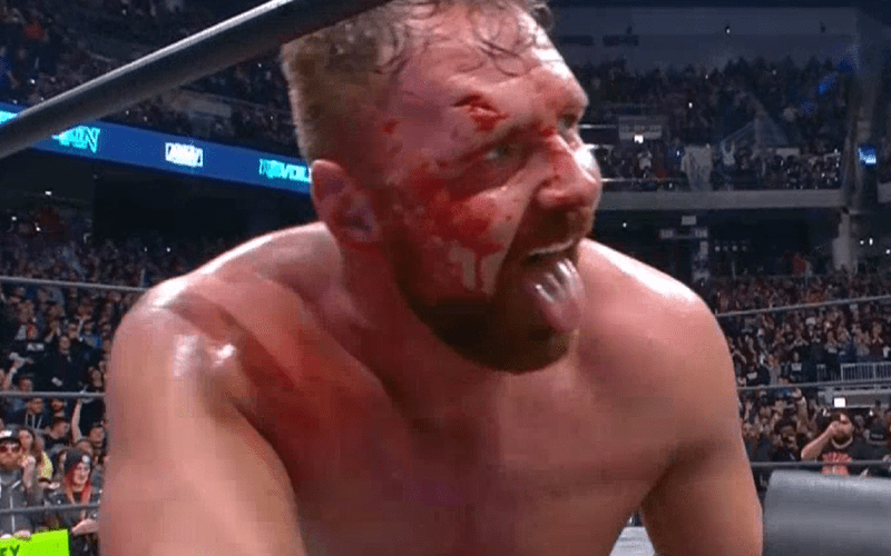 Jon Moxley ‘Half-Concussed’ Busted Open During AEW Revolution