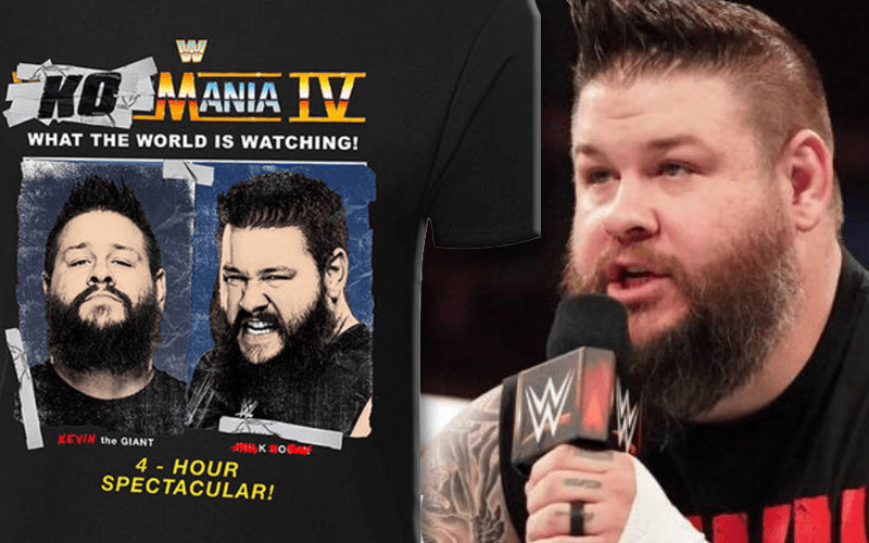 Kevin Owens Receives New KO-Mania T-Shirt For WrestleMania
