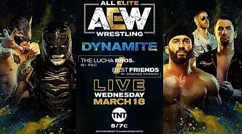 Betting Odds For Lucha Bros vs Best Friends On AEW Dynamite Revealed