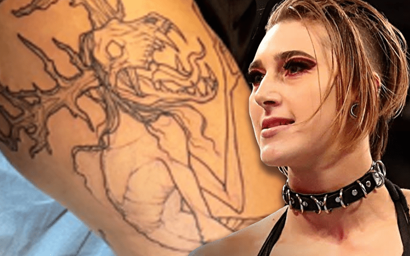 Rhea Ripley Gets Massive New Tattoo