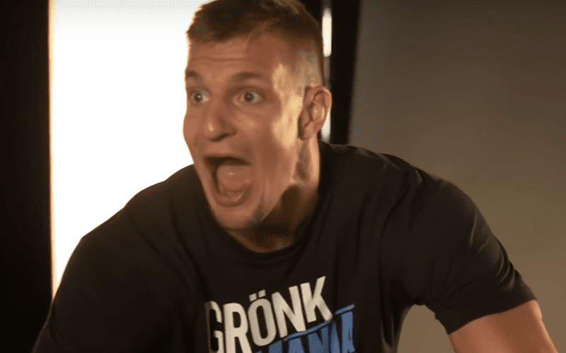 Watch Rob Gronkowski’s WWE Photo Shoot Backstage At SmackDown