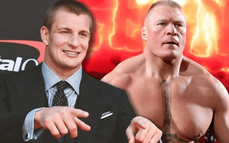 Rob Gronkowski To Work ‘Brock Lesnar’ Schedule For WWE