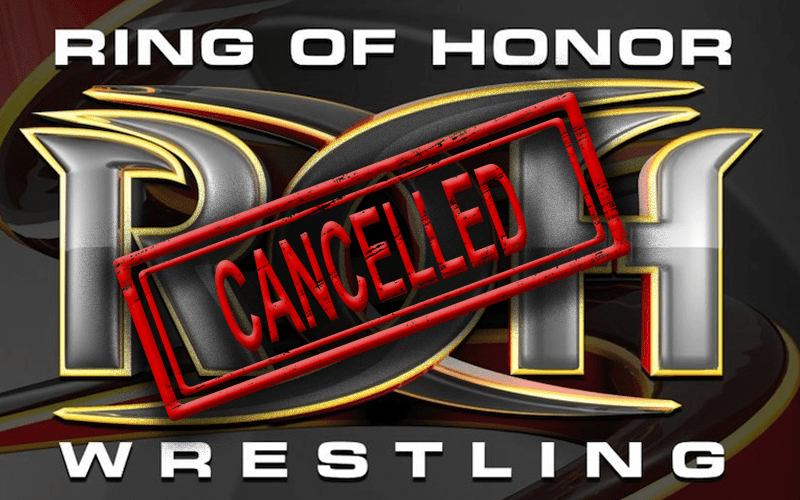 ROH Cancels All Shows Through May
