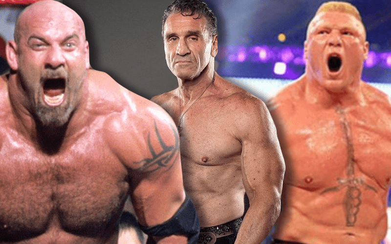 Ken Shamrock Wanted To Have Great Matches With Goldberg & Brock Lesnar