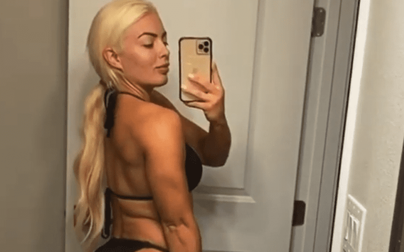 Mandy Rose Shows Off In Isolation Bikini Video
