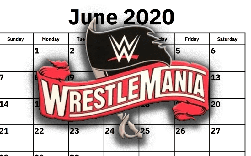 Rumor Within WWE Of Rescheduling WrestleMania Until June