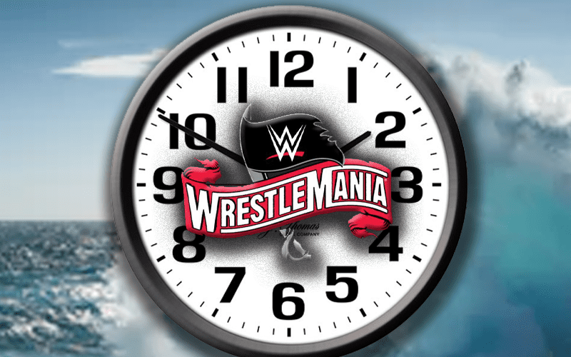 Listed Length & Start Times For WWE WrestleMania 36 & Kickoff Show