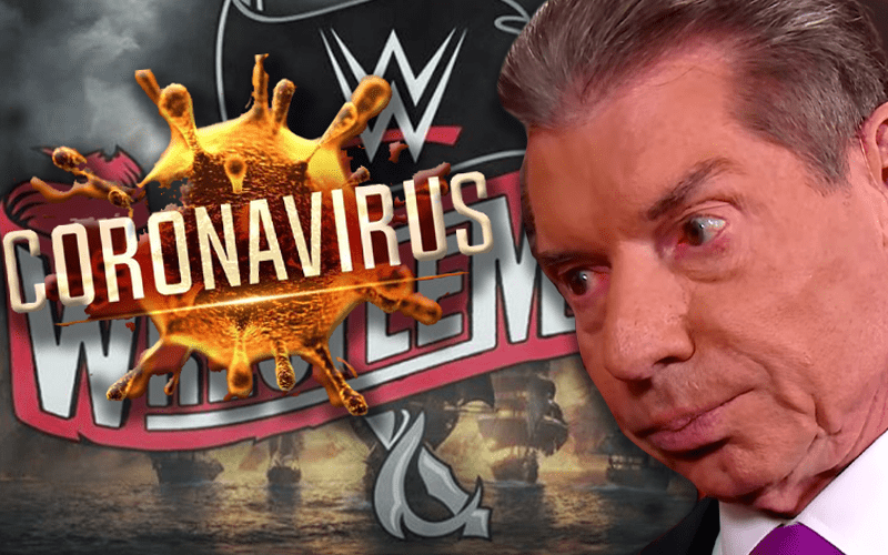 Vince McMahon Upset About Coronavirus Disrupting WrestleMania Plans