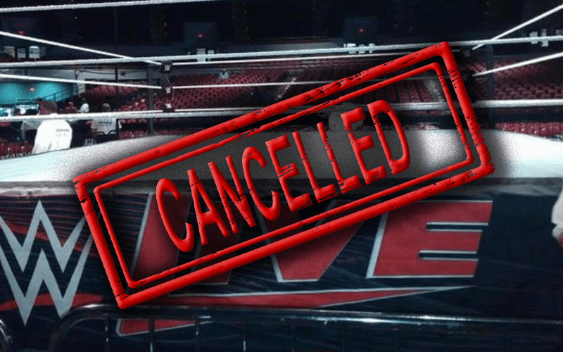 WWE Cancels Supershow Live Event