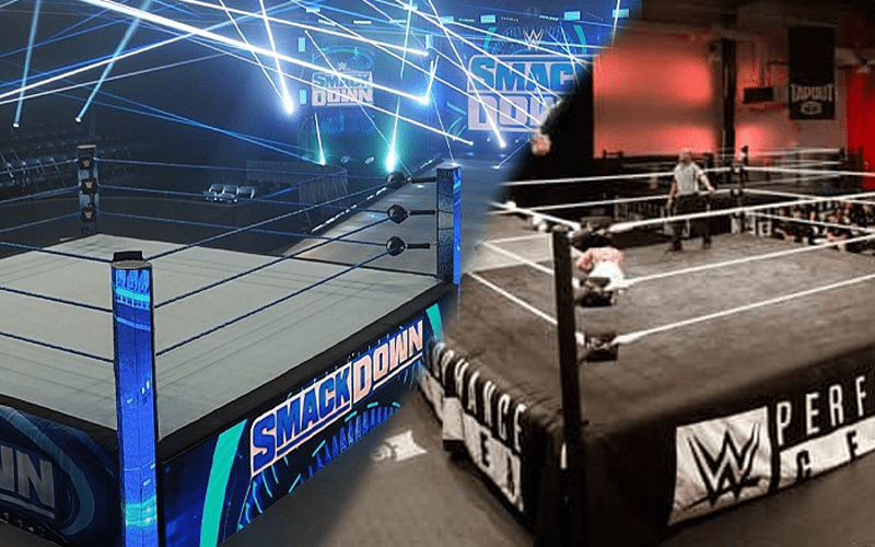 How Many People It Took To Transform WWE Performance Center Before SmackDown