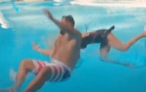 WATCH Rusev Hit Lana With Poolside RKO