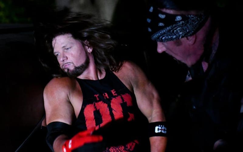 AJ Styles Reportedly ‘Out of Action’ After WWE WrestleMania