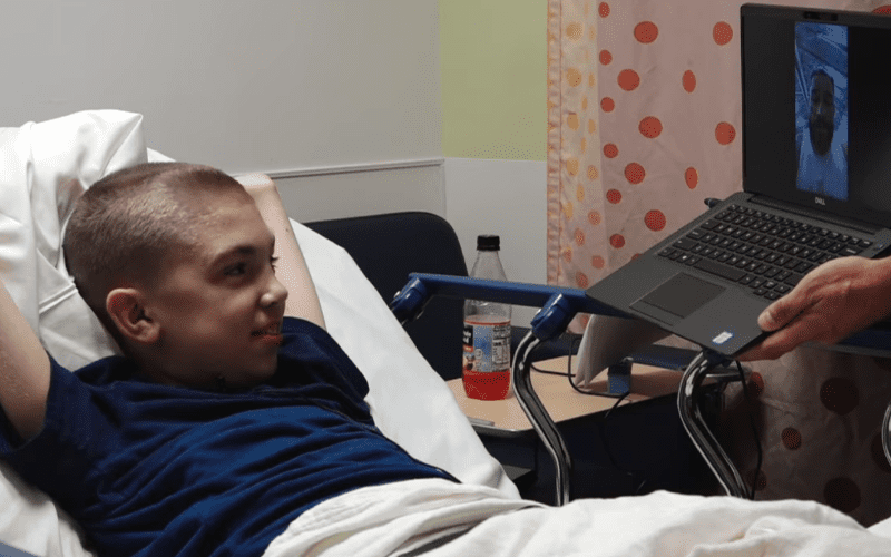 Roman Reigns Surprises Young Fan At Hospital Who Had WrestleMania Tickets