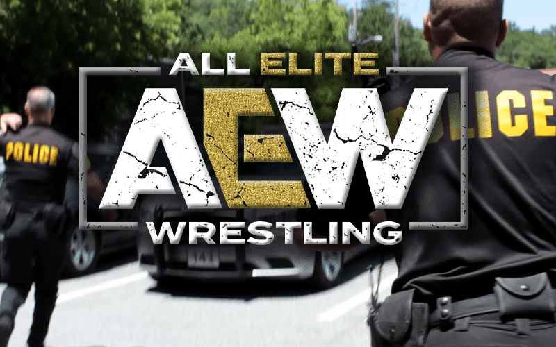 Police Attempt To Break Up AEW Television Tapings