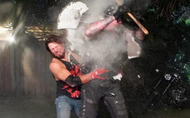 AJ Styles On Production Mindset During WrestleMania Boneyard Match