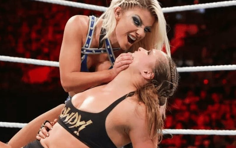 Alexa Bliss Isn’t Happy About Ronda Rousey Calling WWE ‘Fake Fighting’