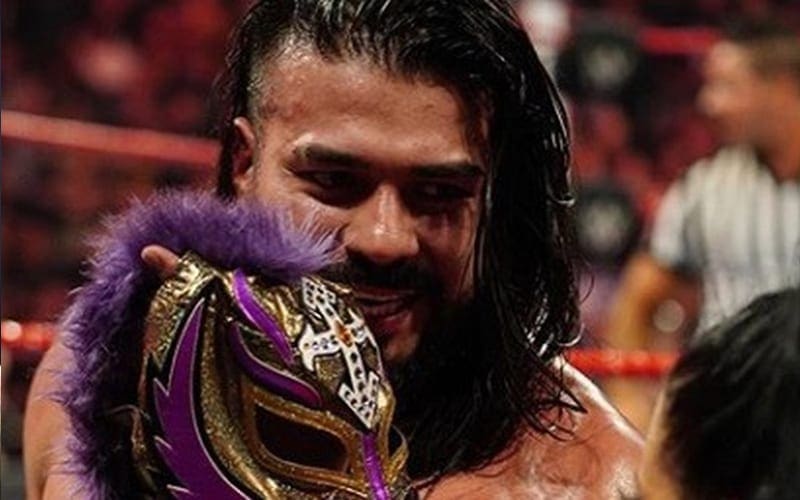 Andrade Reveals WWE Character’s Motivation For Wanting Rey Mysterio’s Mask