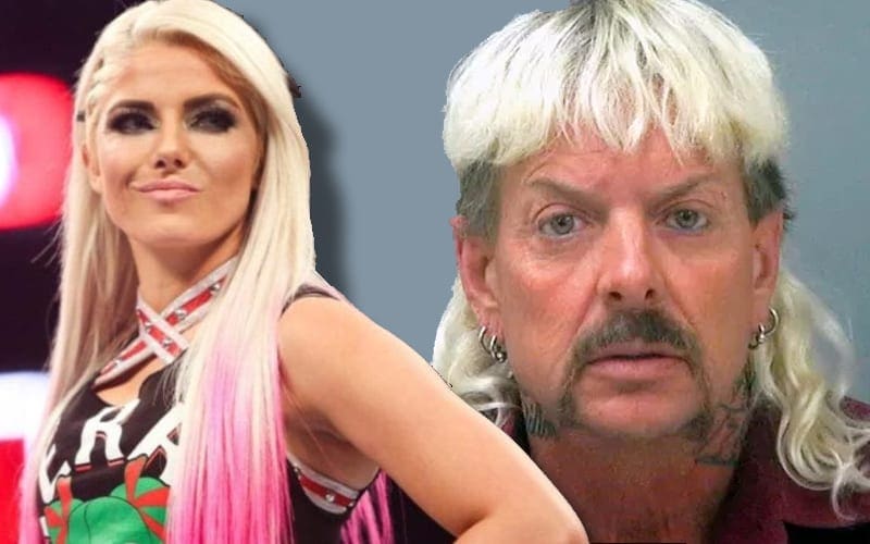 Alexa Bliss Shows Off Botched Makeup Looking Like Joe Exotic From The Tiger King