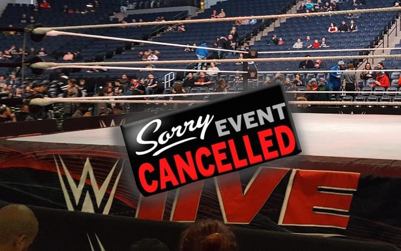 WWE Cancels Next Scheduled Live Event