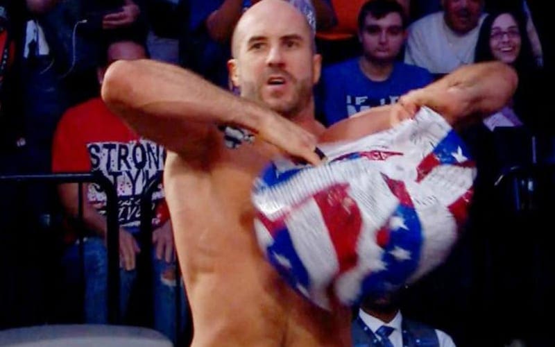 Cesaro Re-Visits Infamous Beach Ball Incident