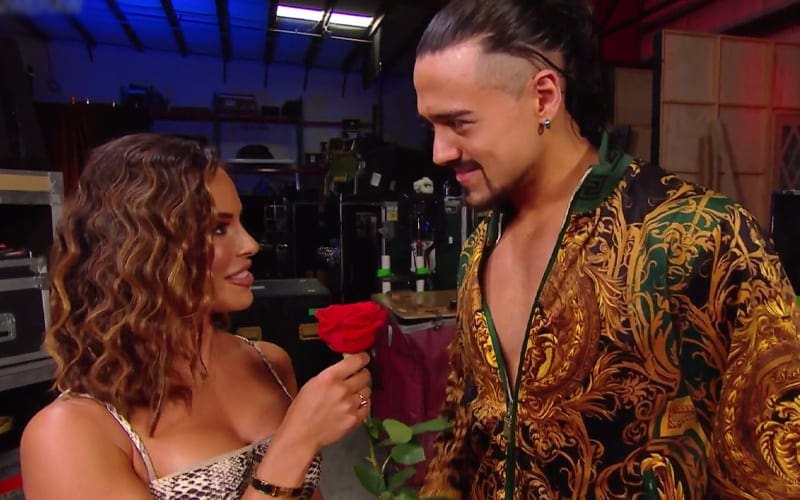 Angel Garza & Charly Caruso Romance Angle Heating Up On WWE RAW