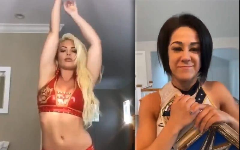 WWE Woman’s Division Does #DontRushChallenge