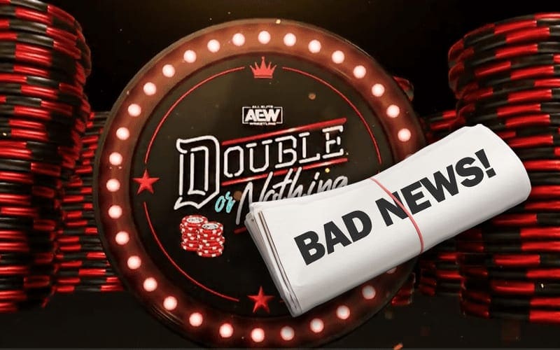 Bad News For AEW Double Or Nothing