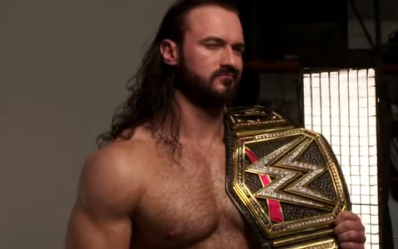 Drew McIntyre Poses With Pride In First WWE Title Photo Shoot After WrestleMania