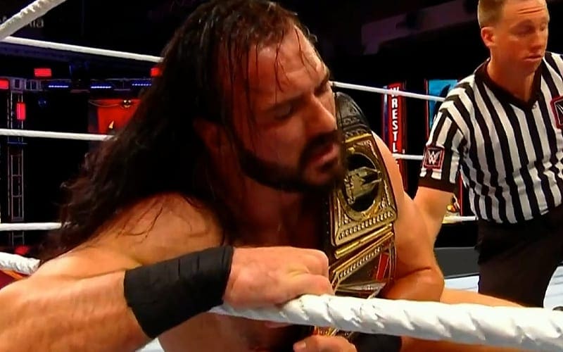 Drew McIntyre Defended WWE Title In Surprise Match After WrestleMania 36