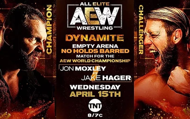 AEW World Title Match & More For Dynamite This Week
