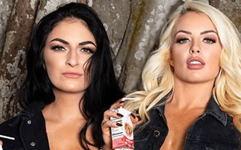 Mandy Rose & Sonya Deville Show Off Juice Boxes In Sultry Photo