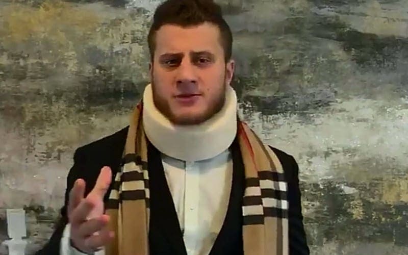 WATCH MJF Provide Another Hilarious Injury Update During AEW Dynamite