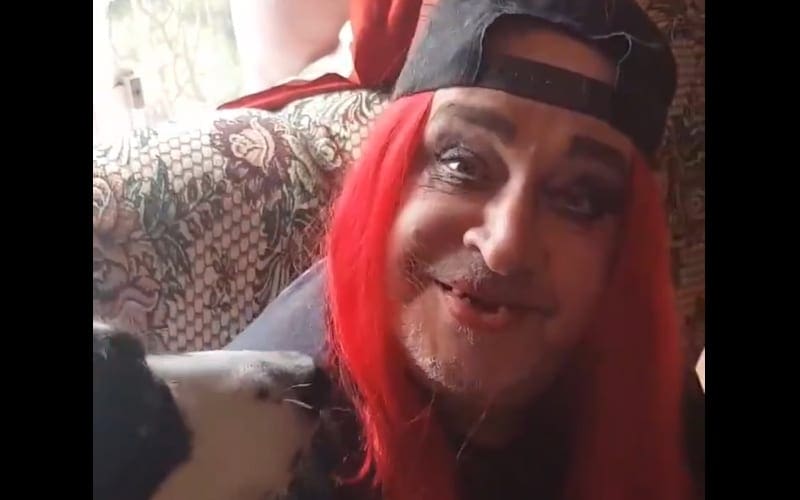 Paige’s Dad Dresses In Drag As Her Mom In Hilarious Isolation Video
