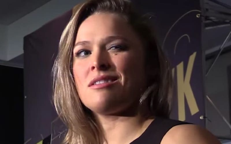 Ronda Rousey Spotted Backstage Before WWE Royal Rumble Event