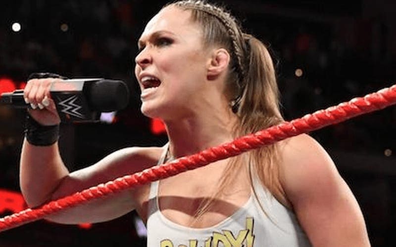 Ronda Rousey’s Comments About WWE Used In RAW Storyline