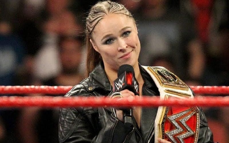 WWE Officials Met With Ronda Rousey About Royal Rumble Appearance