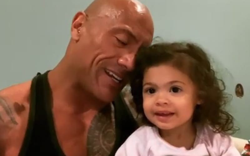 Watch The Rock Sing Moana Song For Daughter Before Bedtime