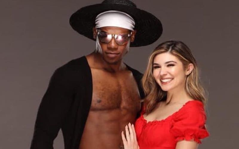 Velveteen Dream Says He’s Thinking Of Cathy Kelley Right Now